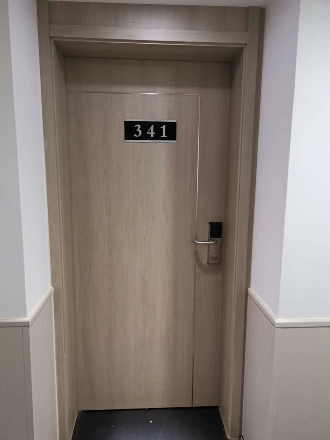 木塑门树脂门高分子转印门酒店客房门公寓门套装门防水防潮防白蚁(图11)