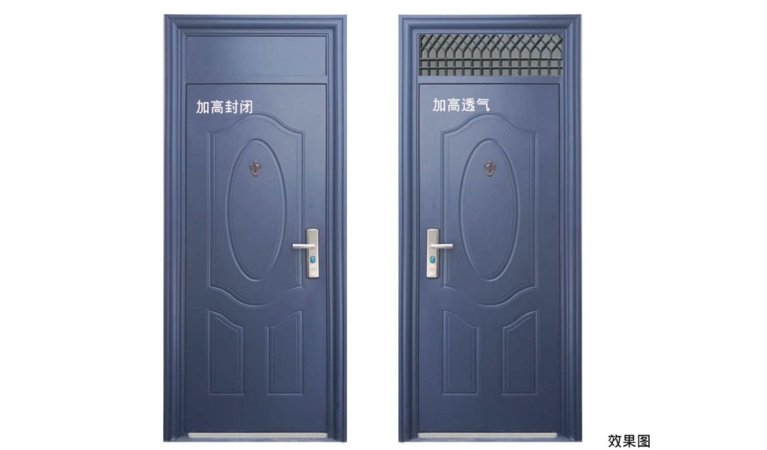 广西非标门入户门防盗门加高学校门安全子母门门户门进户门大门户(图7)