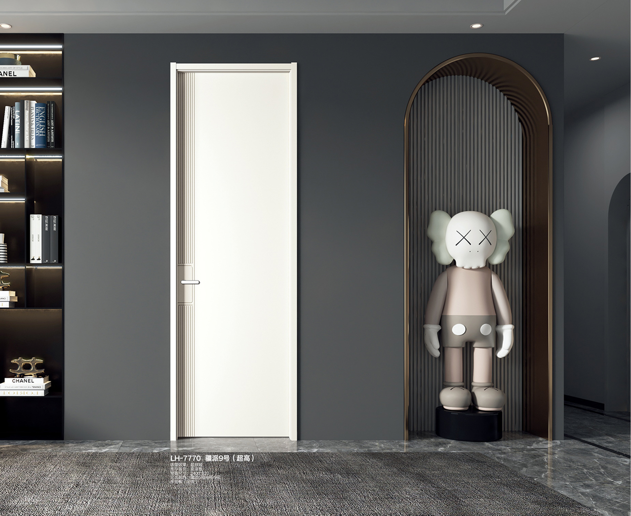 浙江金华永康木门厂家定制室内 房门 卧室门 无漆木门 多层实木门(图18)