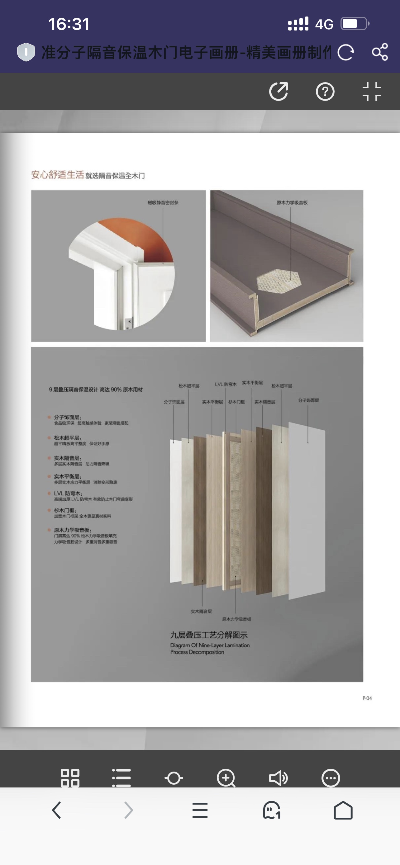 pet高端肤感门准分子木门卧室门室内门全屋定制抗污抗指纹(图4)