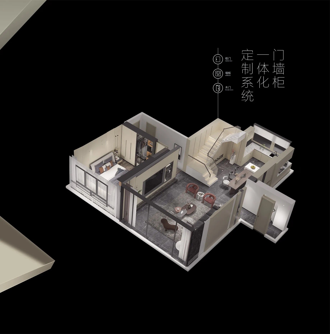 pet高端肤感门准分子木门卧室门室内门全屋定制抗污抗指纹(图10)