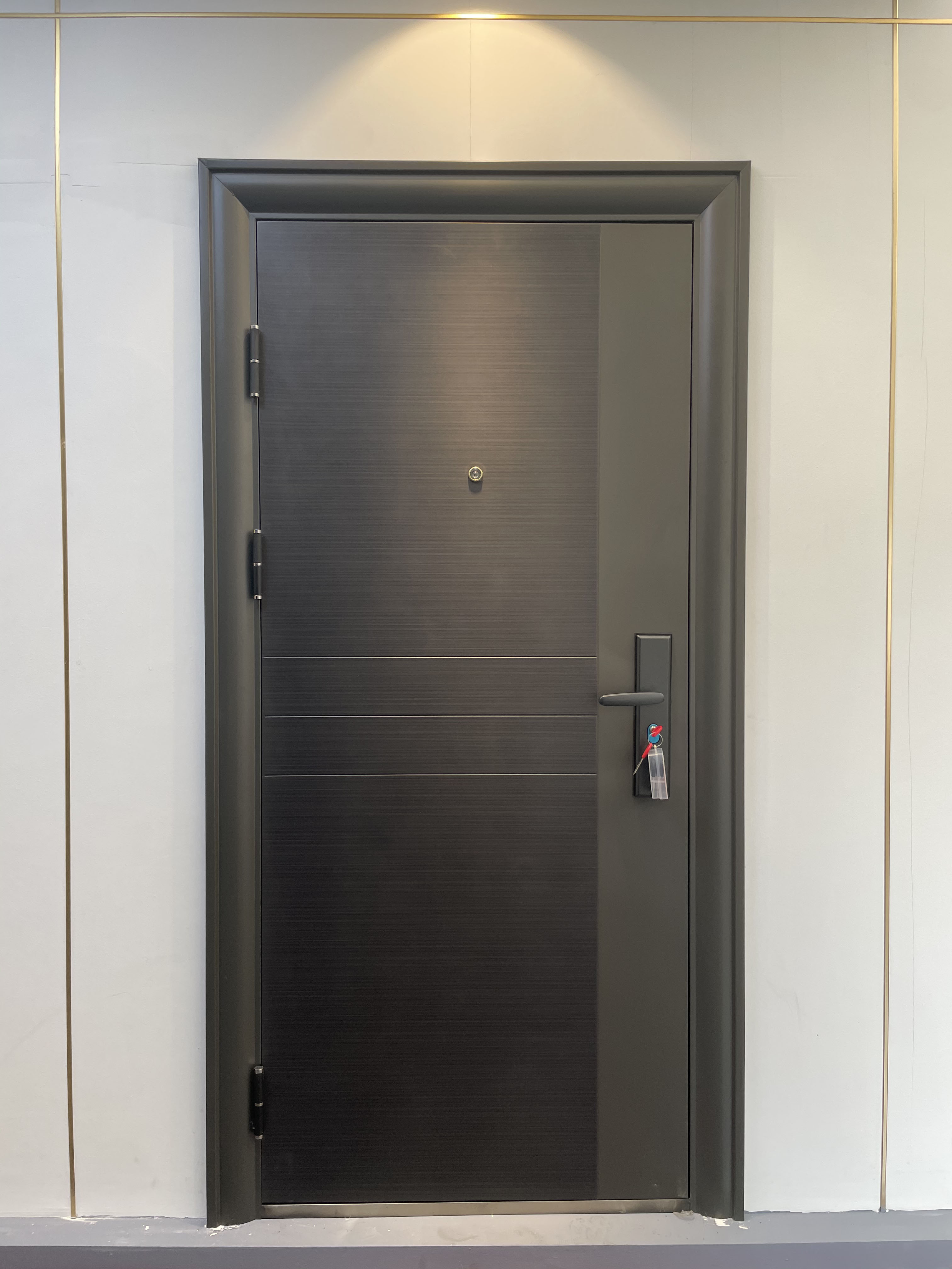 欧帝佳 防盗门 出租房 7公分门扇工程门 现货厂家直销(图2)