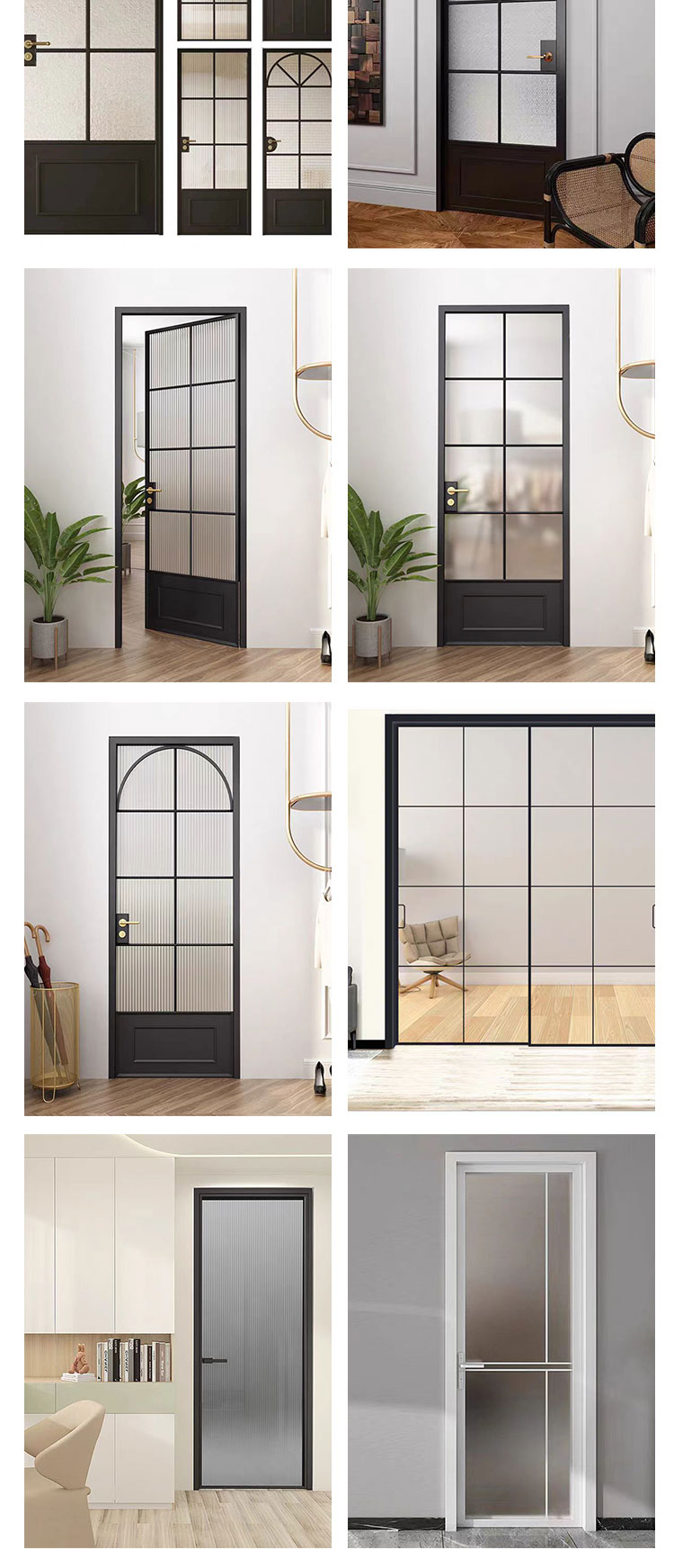 卧室门实木复合多层烤漆门免漆门定做实木门定制室内门包安装(图14)