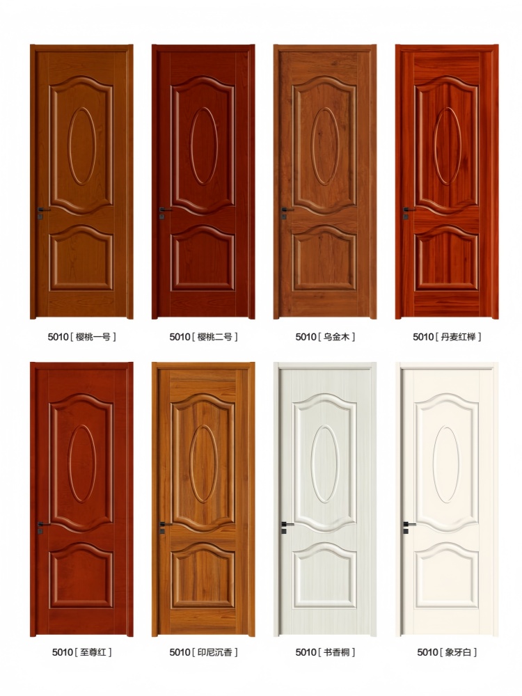 多层实木门定制环保门卧室门室内门套装门复合门房间门现代简约门(图19)