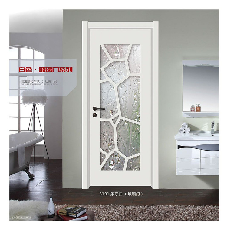 多层实木门定制环保门卧室门室内门套装门复合门房间门现代简约门(图35)