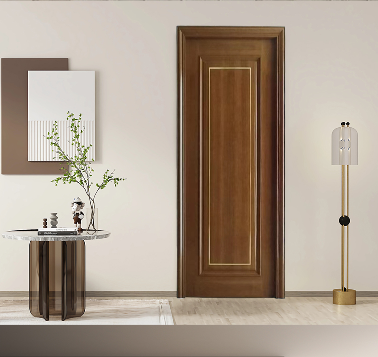 杭州地区包安装实木复合烤漆门卧室门厨房门卫生间门套装门实木门(图2)