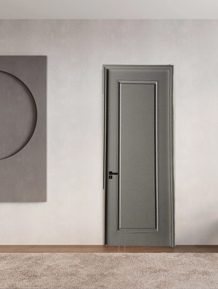 杭州地区包安装实木复合烤漆门卧室门厨房门卫生间门套装门实木门(图5)