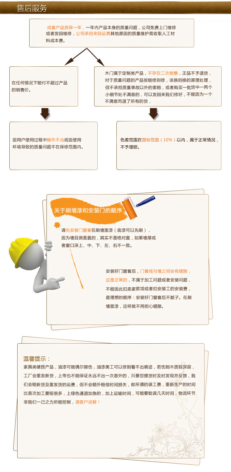 杭州木门室内门套装门复合实木门免漆门烤漆门厂家直销环保实木门(图11)