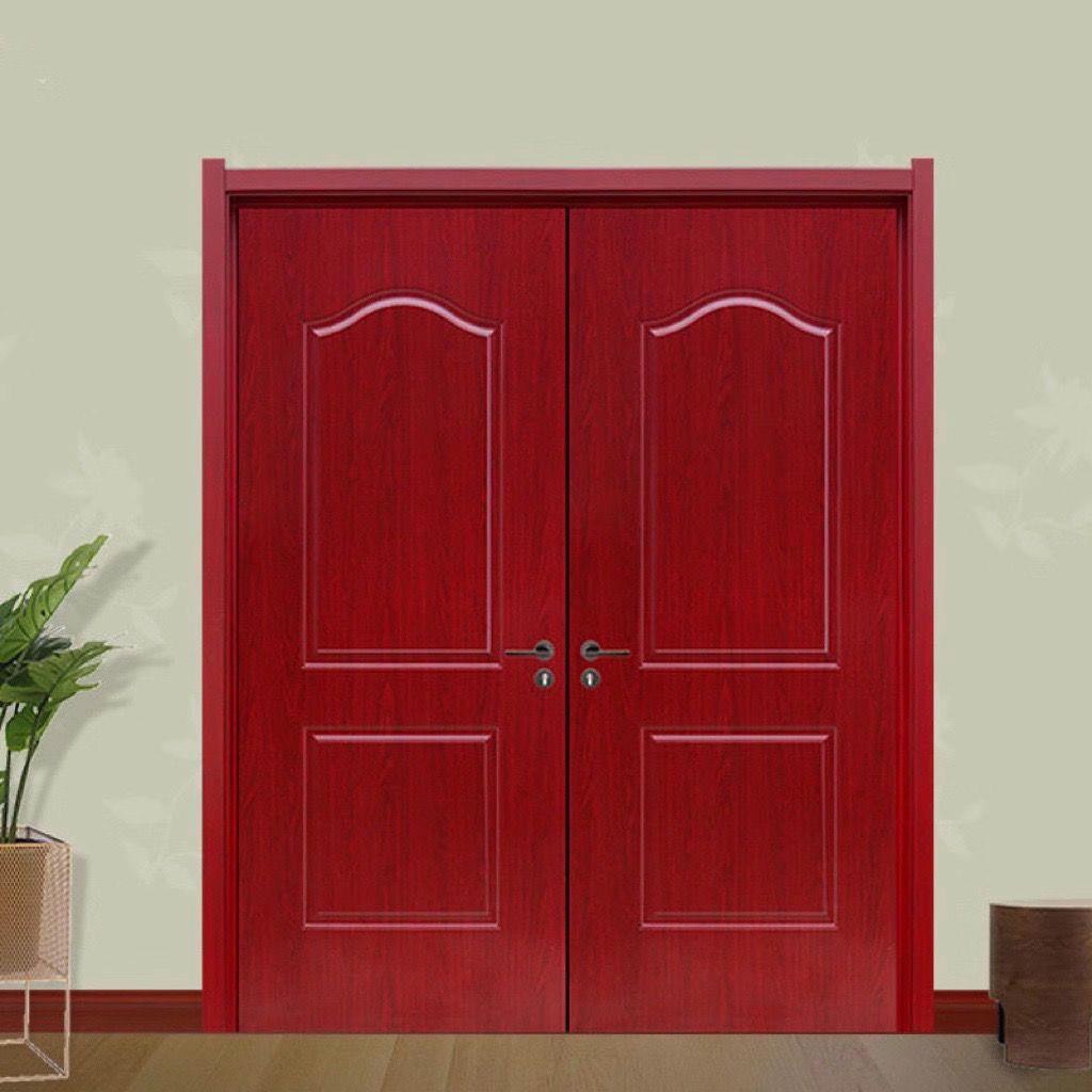 子母门复合免漆门客厅门对开门室内套装门厂家定制卧室门实木(图8)