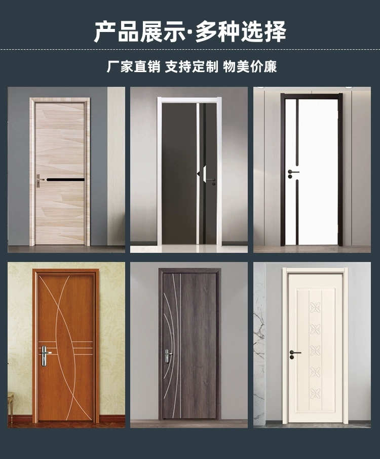 WPC木塑门树脂门高分子门转印门工程门室内门防水防潮门防白蚁门(图3)