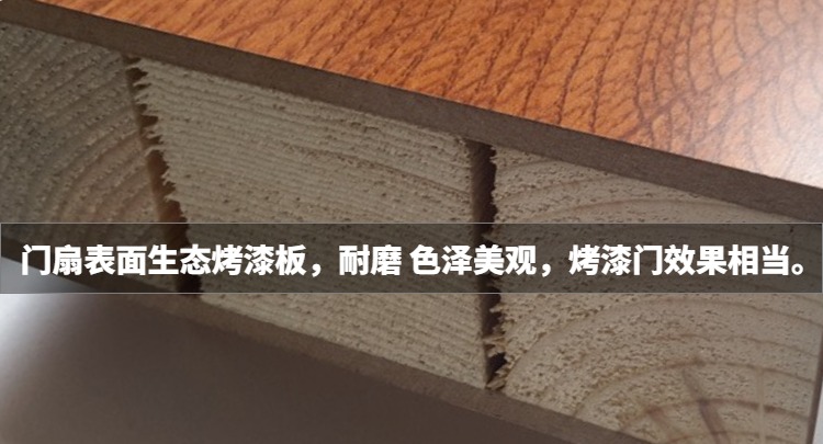 定制家用实木复合卧室门现代室内简约套装门经济型生态烤漆房间门(图7)