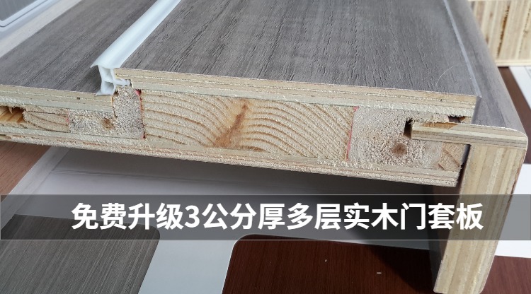 定制家用实木复合卧室门现代室内简约套装门经济型生态烤漆房间门(图16)