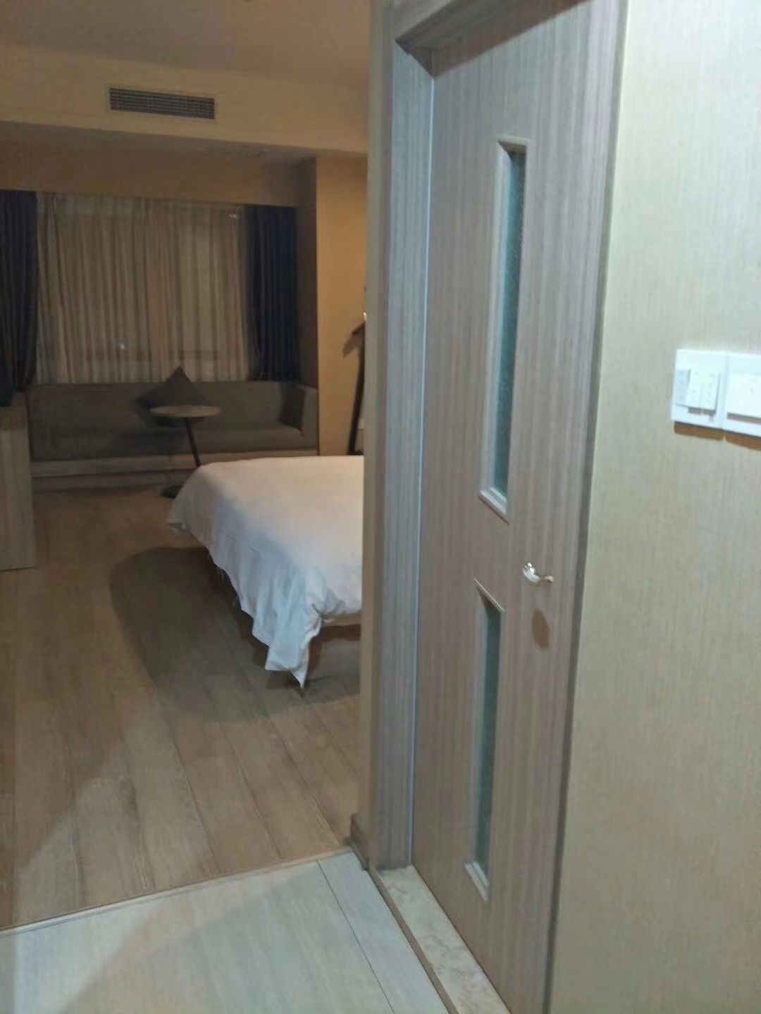 高分子木塑门卫生间门树脂门室内房门医院门学校门工程门百叶窗门(图14)