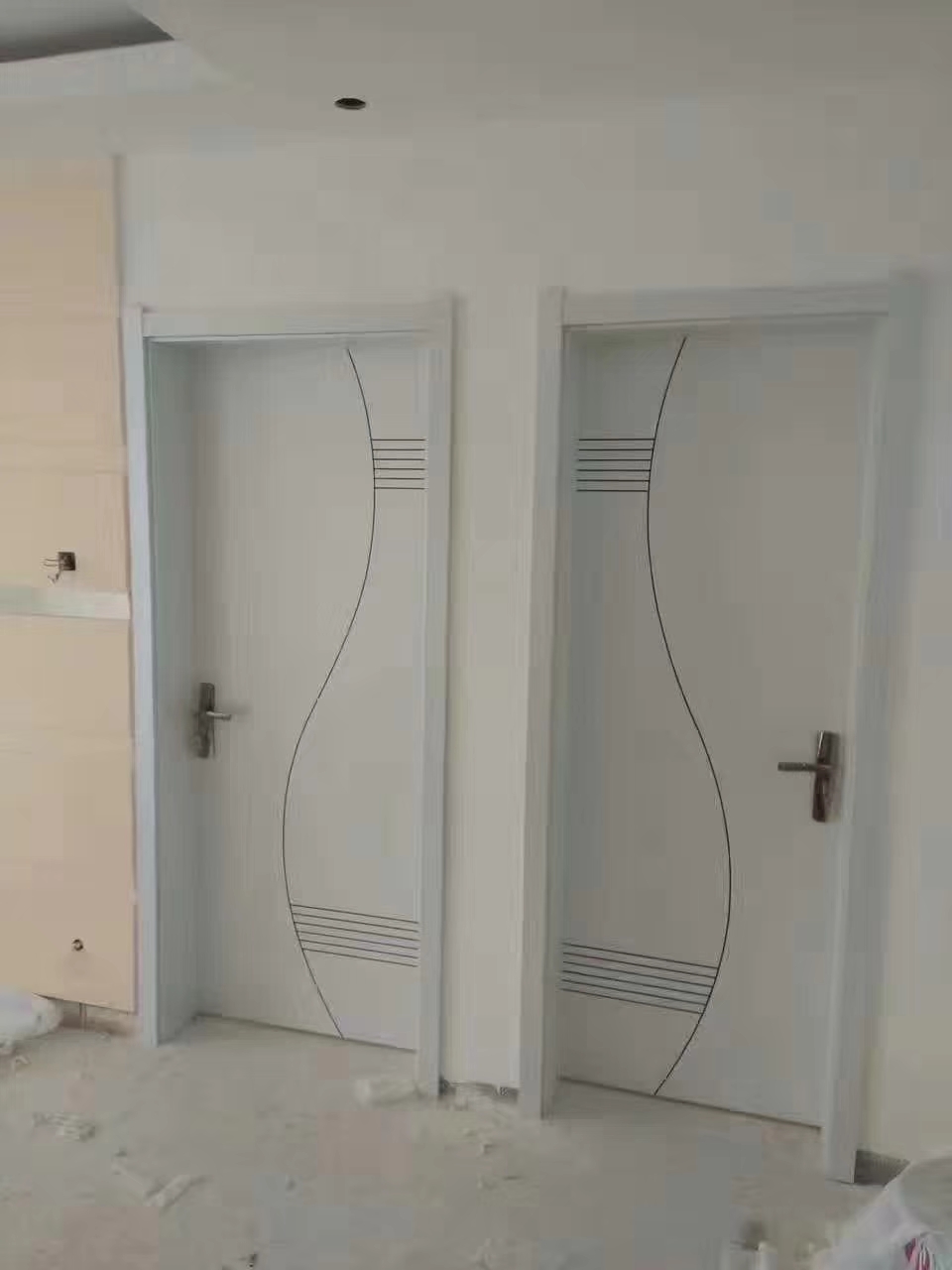 高分子木塑门卫生间门树脂门室内房门医院门学校门工程门百叶窗门(图13)