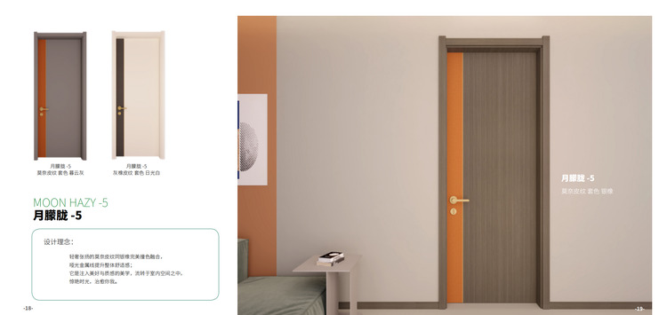 木塑门免漆门转印门卧室门木质套装门室内门定制门防水防潮防白蚁(图21)