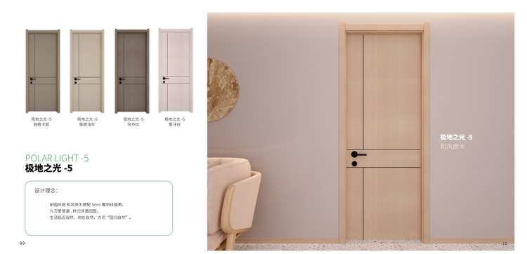 木塑门免漆门转印门卧室门木质套装门室内门定制门防水防潮防白蚁(图24)