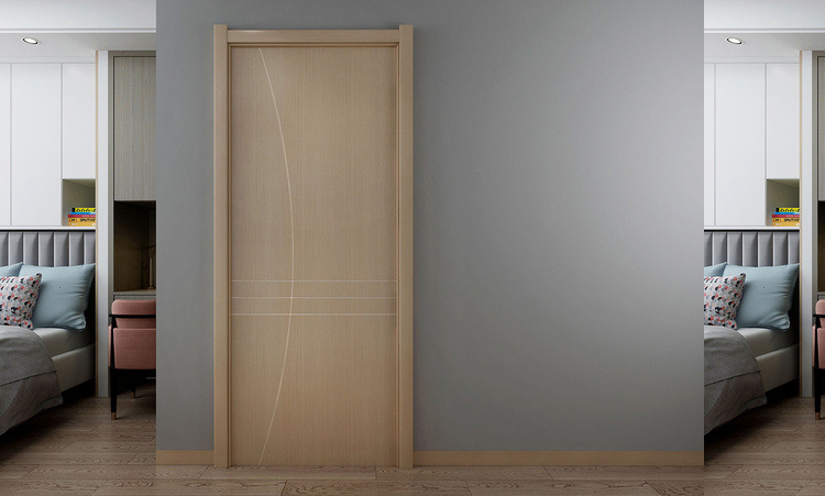 木塑门免漆门转印门卧室门木质套装门室内门定制门防水防潮防白蚁(图12)