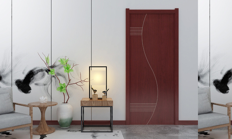 木塑门免漆门转印门卧室门木质套装门室内门定制门防水防潮防白蚁(图14)