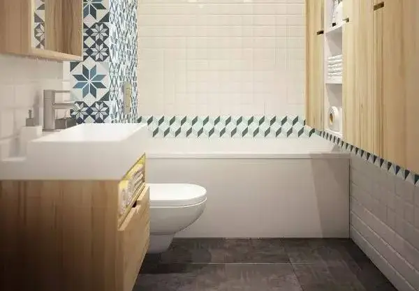 墙面瓷砖卫生间效果图_墙面瓷砖卫生间怎么贴_卫生间墙面瓷砖