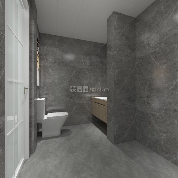 卫生间瓷砖装修效果图