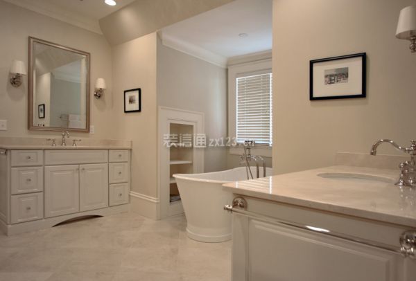 卫生间浴缸装修效果图