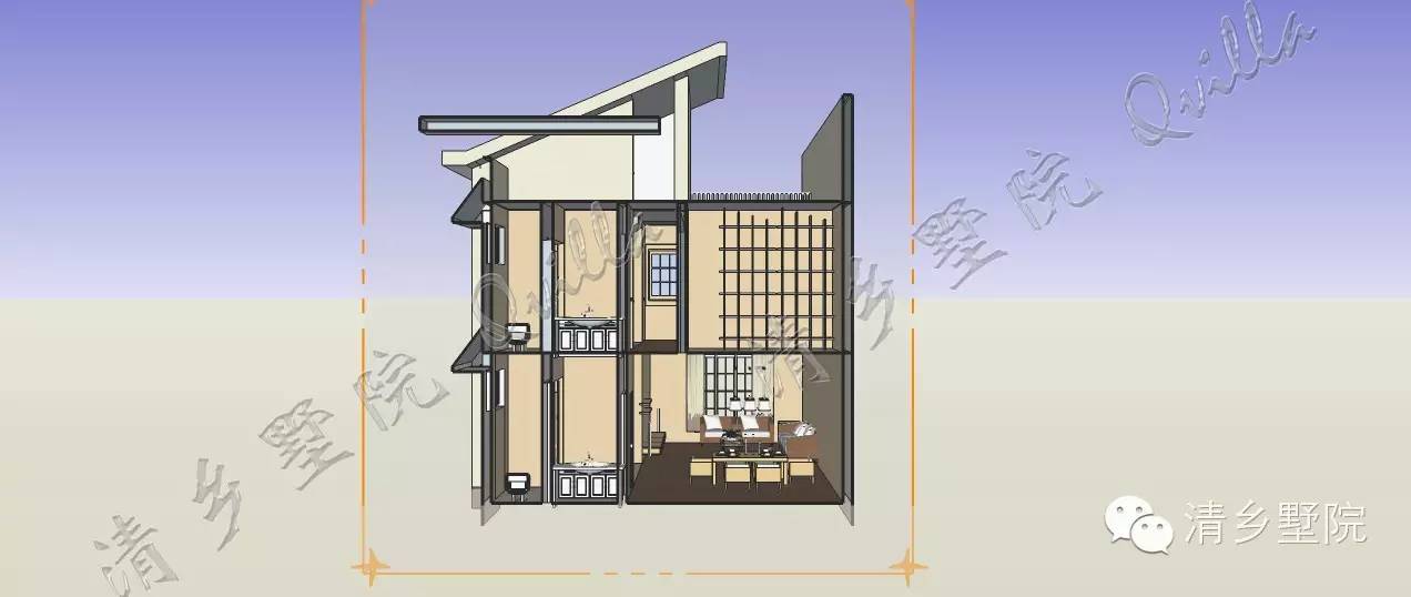 农村兄弟双拼二层半别墅户型图_新户型兄弟双拼别墅_农村别墅兄弟双拼图纸