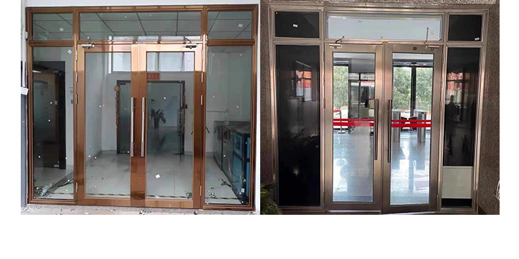 304不锈钢防火门厂家直销甲乙级定制201商场安全逃生门工程消防门(图23)