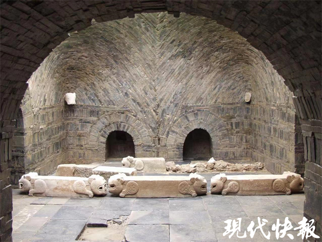 《探索·发现》连续4天揭秘南京上坊东吴大墓,这座大墓出土的“青瓷家族”正在展出(图8) 11年南京微笑天使_南京装饰_南京微笑装饰