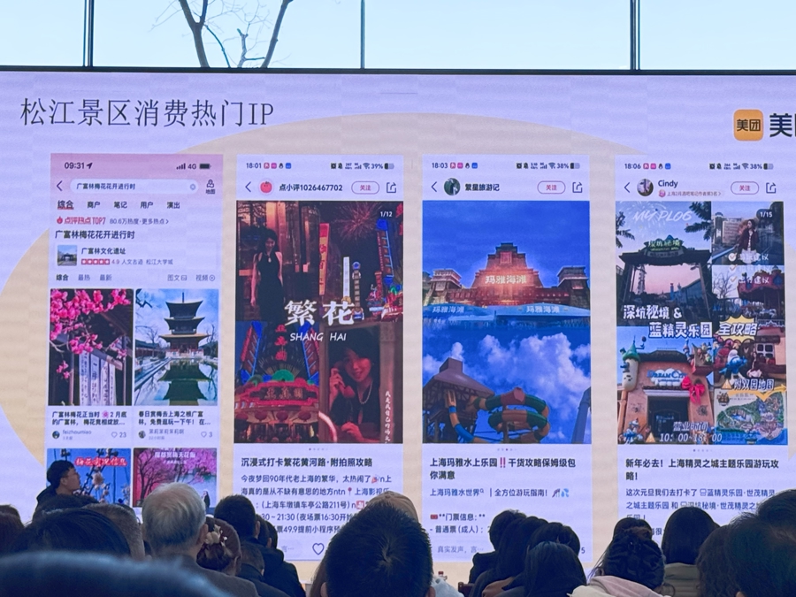美团数据赋能+小红书内容破圈,松江打造文旅商体展融合新范式(图5) 松江自行车骑行路线_松江买自行车的地方_松江红的自行车