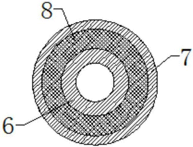 一种汽车发动机冷却液循环用胶管的制作方法(图1) 一种汽车发动机冷却液循环用胶管的制作方法与工艺