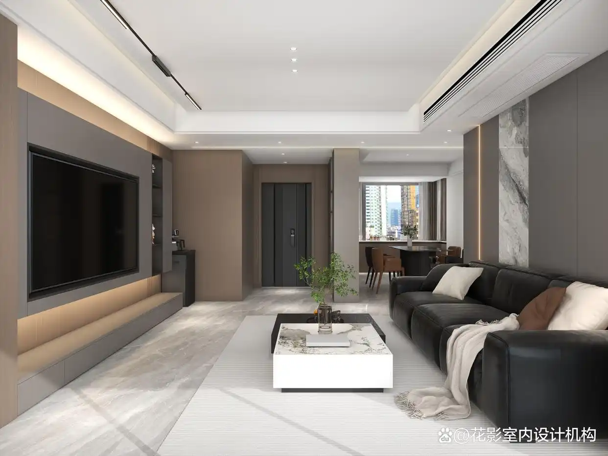 这是我见过最漂亮的家:光一个电视背景墙让无数人效仿,有高级感(图1) 墙布电视墙效果图_电视墙效果图100张_效果电视墙图墙布怎么贴