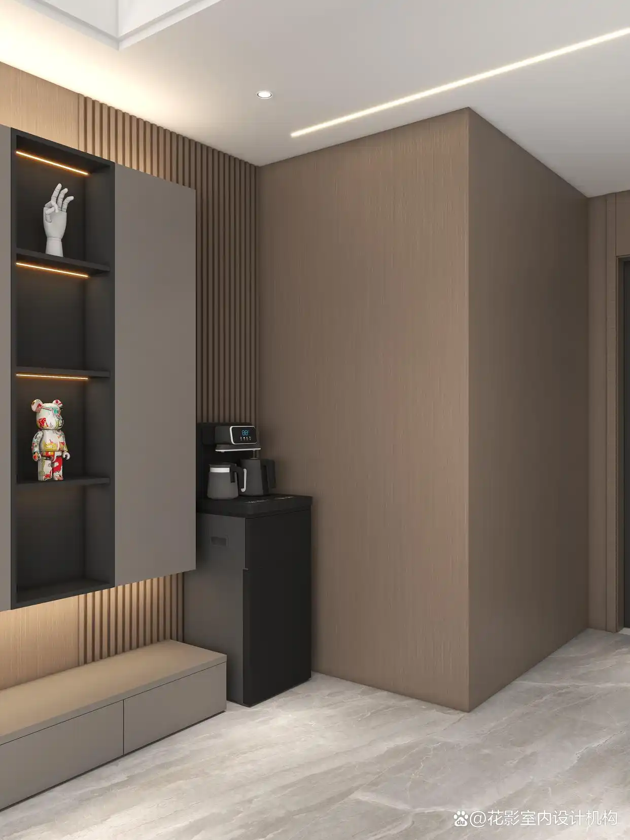 这是我见过最漂亮的家:光一个电视背景墙让无数人效仿,有高级感(图5) 效果电视墙图墙布怎么贴_墙布电视墙效果图_电视墙效果图100张