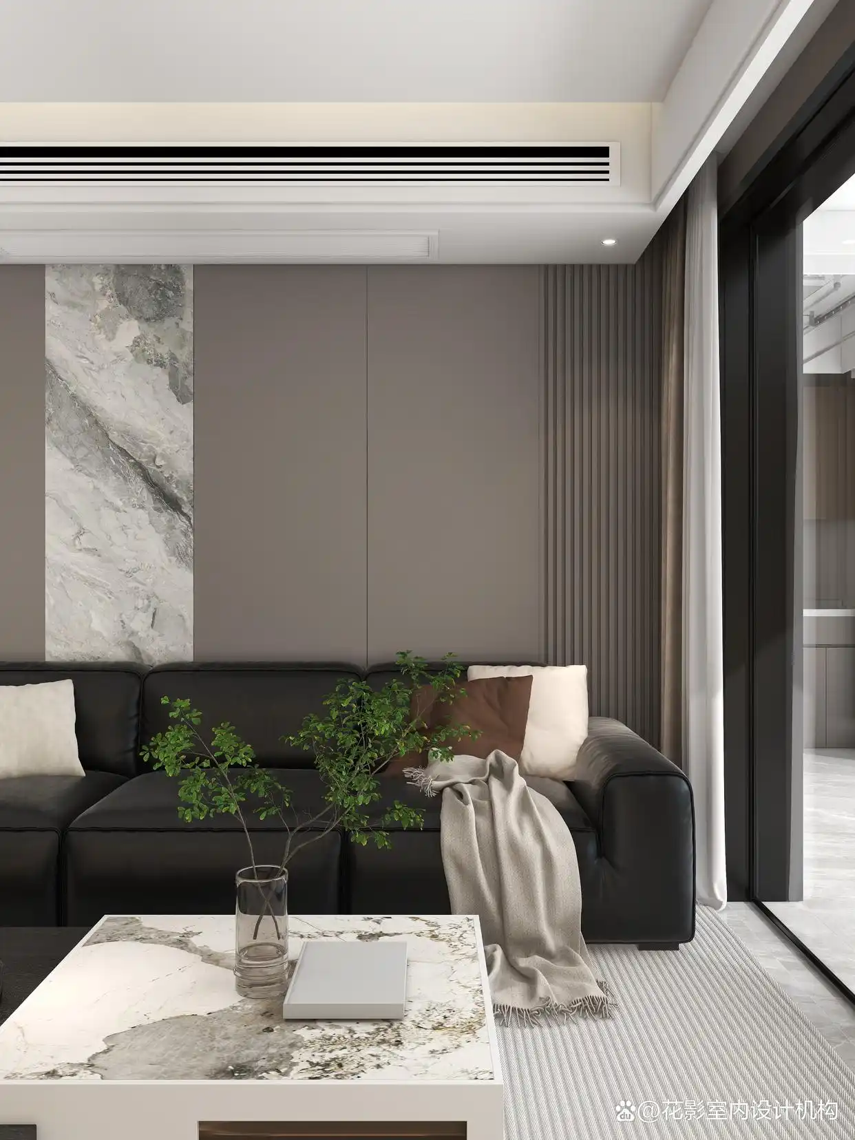 这是我见过最漂亮的家:光一个电视背景墙让无数人效仿,有高级感(图9) 效果电视墙图墙布怎么贴_墙布电视墙效果图_电视墙效果图100张