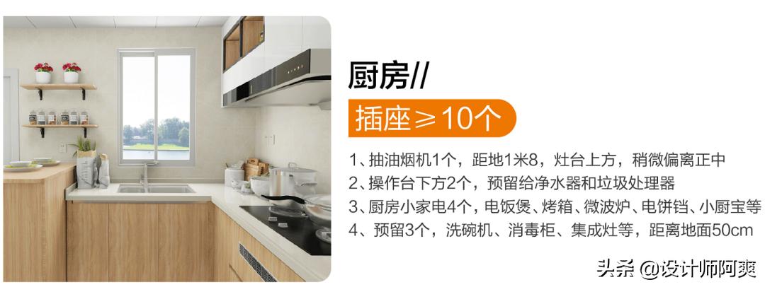 醒醒!厨房只考虑橱柜和布局?难怪中看不中用(图13) 橱柜设计图厨房_橱房橱柜设计_厨房橱柜布局规划图解