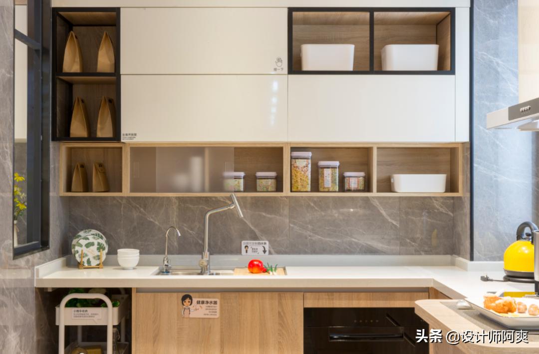 醒醒!厨房只考虑橱柜和布局?难怪中看不中用(图20) 橱房橱柜设计_厨房橱柜布局规划图解_橱柜设计图厨房