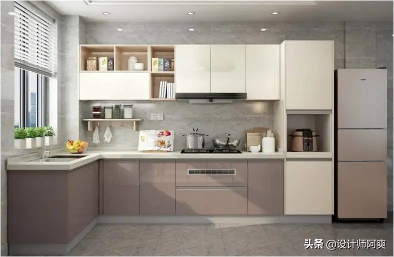 醒醒!厨房只考虑橱柜和布局?难怪中看不中用(图4) 厨房橱柜布局规划图解_橱房橱柜设计_橱柜设计图厨房