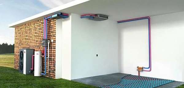 中央空调和地暖哪个效果好?地暖空调一体机:一个顶俩(图4) 好中央地暖空调怎么开_地暖好还是中央空调好_中央地暖空调外机有辐射吗