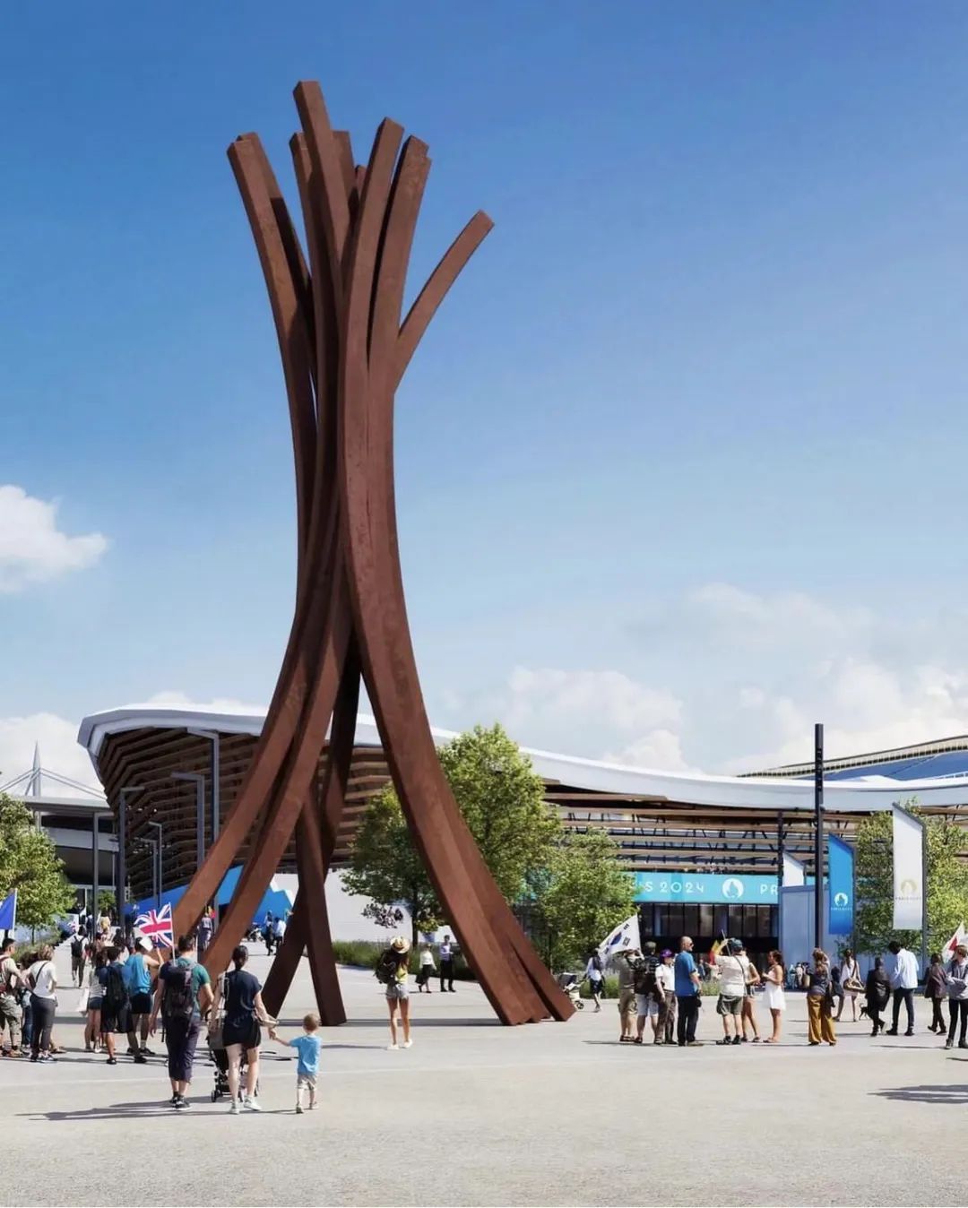 巴黎奥运会开幕 这些艺术亮点你必须知道!(图15) 巴黎海报手绘_巴黎时装海报_1925年巴黎装饰艺术展海报图片