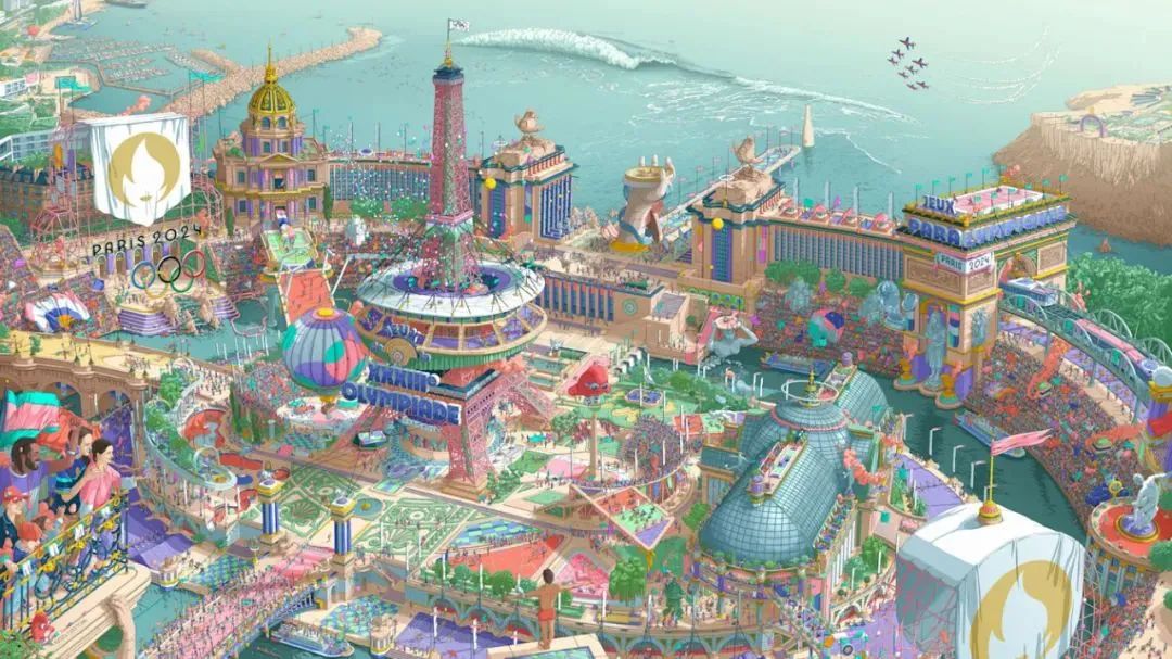 巴黎奥运会开幕 这些艺术亮点你必须知道!(图41) 巴黎海报手绘_巴黎时装海报_1925年巴黎装饰艺术展海报图片