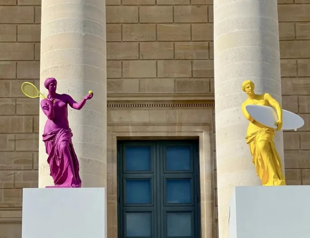 巴黎奥运会开幕 这些艺术亮点你必须知道!(图48) 巴黎海报手绘_1925年巴黎装饰艺术展海报图片_巴黎时装海报