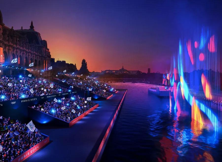 巴黎奥运会开幕 这些艺术亮点你必须知道!(图6) 巴黎海报手绘_巴黎时装海报_1925年巴黎装饰艺术展海报图片