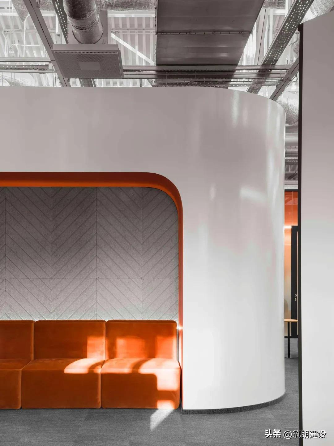 不一样的精致,8种新材料打造高级感办公室(图10) 办公装修装饰设计_办公装修室艺术设计图片_艺术办公室装修设计