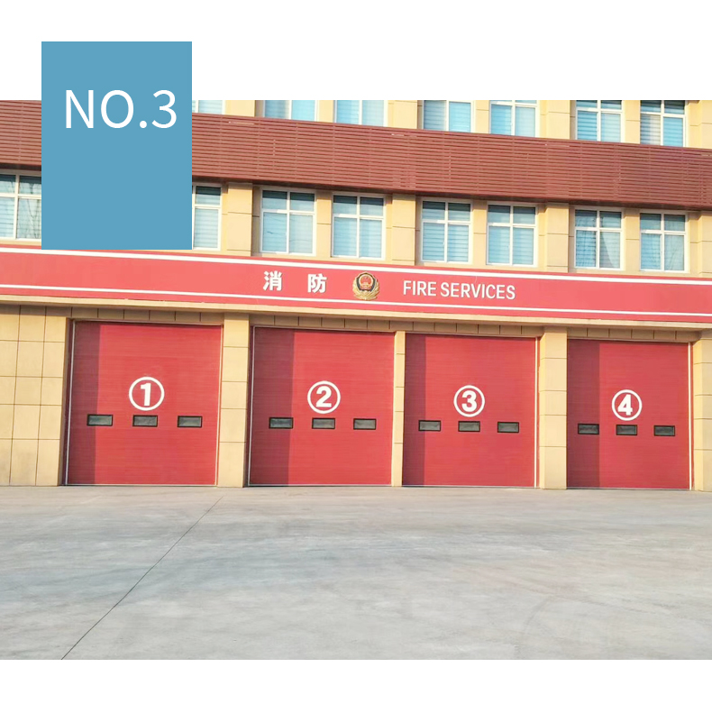 工业垂直提升门大型厂房门电动抗风保温消防自动滑升门翻板车库门(图12)