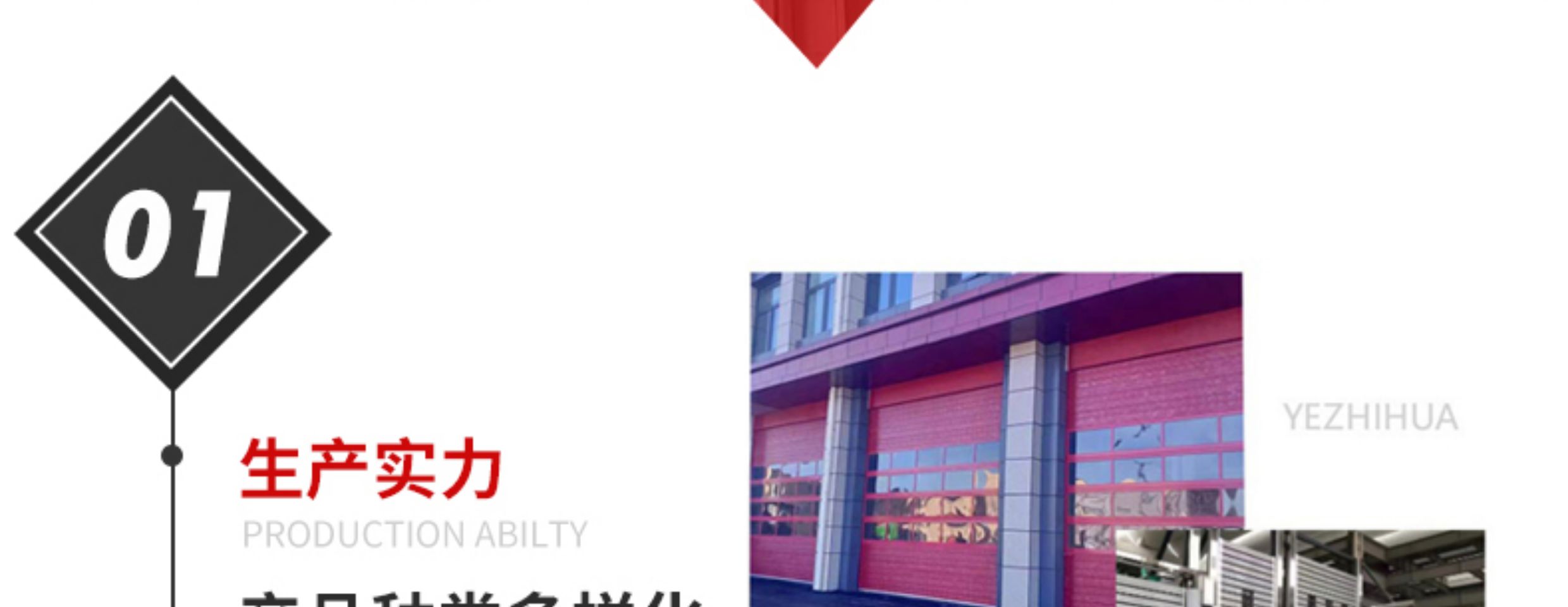 固定式冷链配套保温物流仓库大门电动滑升门钢制提升门工业提升门(图4)