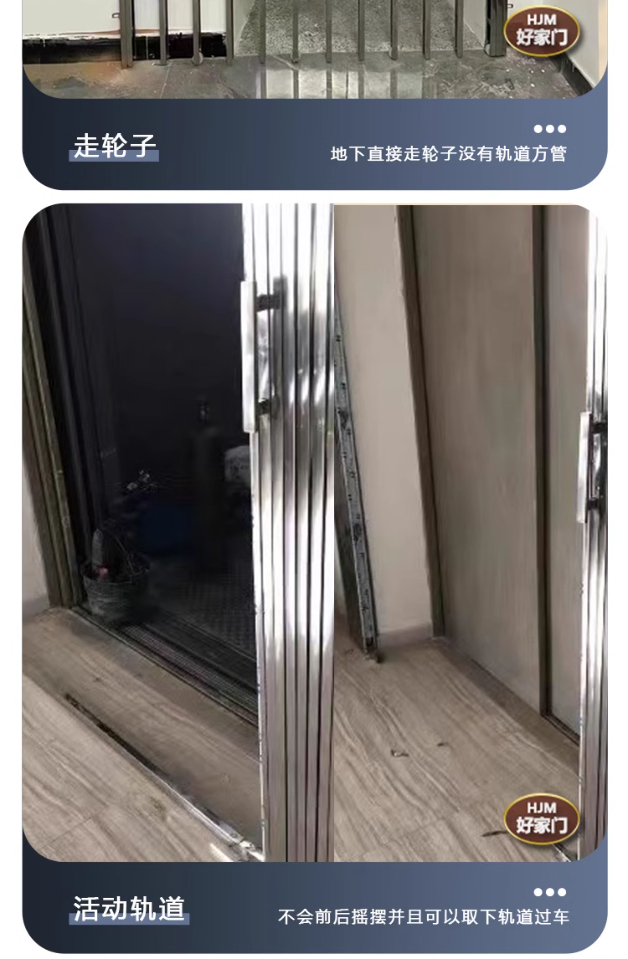 不锈钢伸缩拉闸门防盗推拉门阳台折叠门宿舍家用铁闸门格栅通风门(图21)