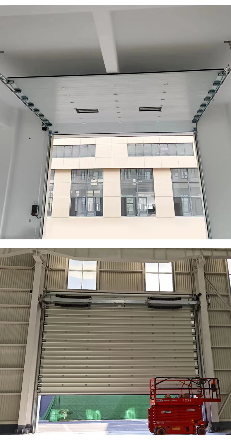 工业提升门工业滑升门钢制提升门钢制滑升门快速卷帘门工业堆积门(图10)