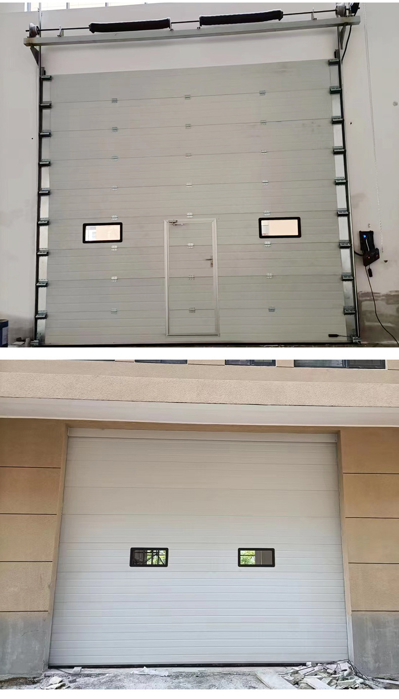 工业提升门工业滑升门钢制提升门钢制滑升门快速卷帘门工业堆积门(图9)