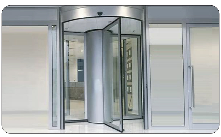 商铺进户门自动旋转门酒店两翼三翼电动感应门宾馆平移门旋转门(图14)