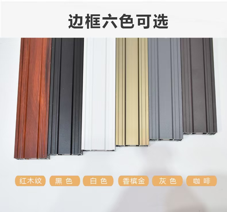 铝合金折叠门推拉门隐形卧室厨房卫生间阳台空调隔断伸缩简易移门(图12)