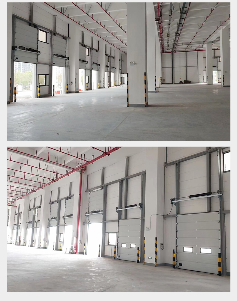 工业提升门自动雷达感应滑升门厂房车间透明提升门车库电动垂直门(图9)
